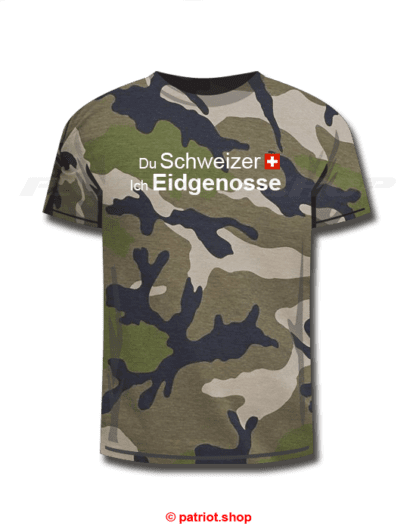 T-Shirt <br><b>Du Schweizer CH <br>Ich Eidgenosse</b> - Image 18