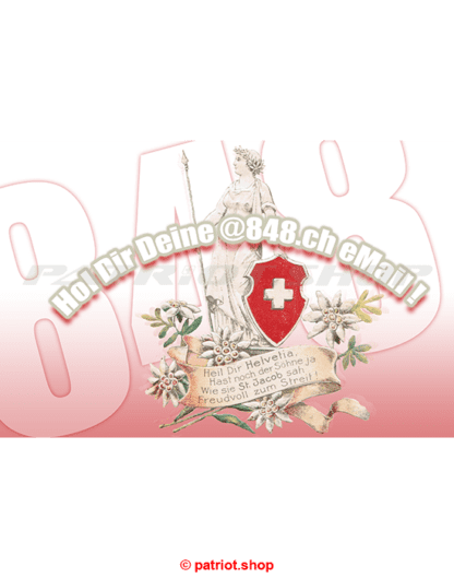 eMail Adresse <br><b>Eidgenosse Eidgenossin Patriot Patriotin Helvetier 848 usw.</b> - Image 2