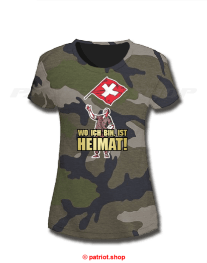 T-Shirt Girl <br><b>WO ICH BIN, IST <br>HEIMAT!</b> - Image 10
