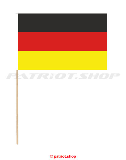 Stockfahne <br>Land <br><b>Deutschland</b><br> 30x45cm