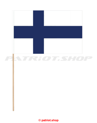 Stockfahne <br>Land <br><b>Finnland</b><br> 30x45cm