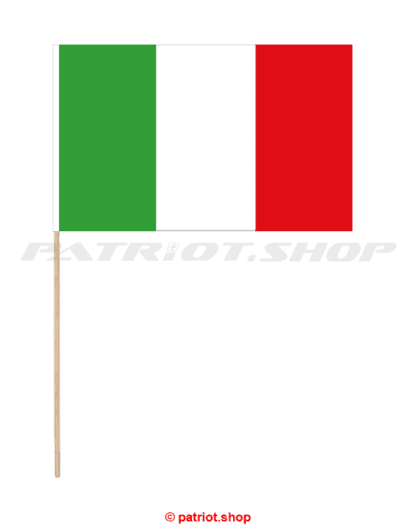 Stockfahne <br>Land <br><b>Italien</b><br> 30x45cm