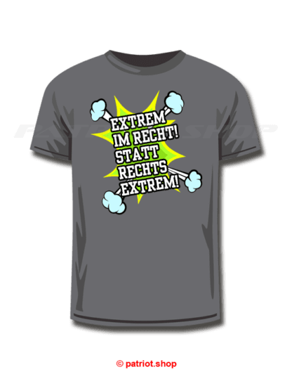 T-Shirt <br><b>EXTREM <br>IM RECHT!</b> - Image 2