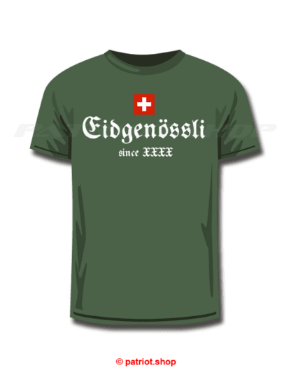 T-Shirt Kinder <br><b>CH <br>Eidgenössli <br>since Dein Geburtsjahr</b> - Image 11