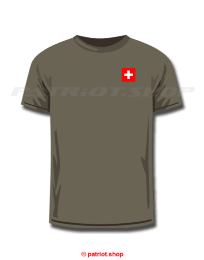 T-Shirt Kinder <br><b>CH Kreuz klein <br>seitlich</b> - Image 4