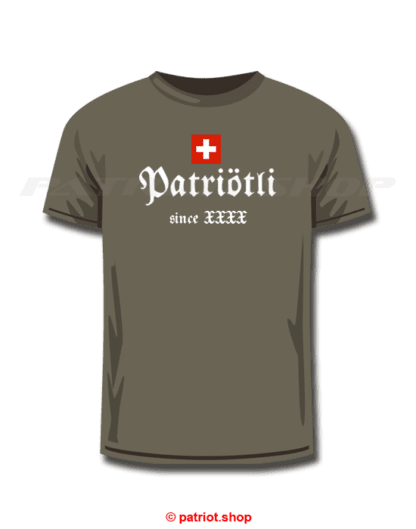 T-Shirt Kinder <br><b>CH <br>Patriötli <br>since Dein Geburtsjahr</b> - Image 9