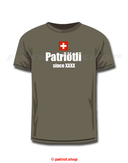 T-Shirt Kinder <br><b>CH <br>Patriötli <br>since Dein Geburtsjahr</b> - Image 10