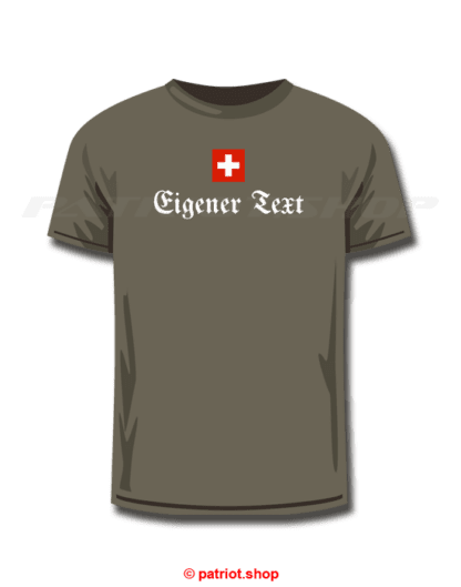 T-Shirt Kinder <br><b>CH <br>Eigener Text</b> - Image 7