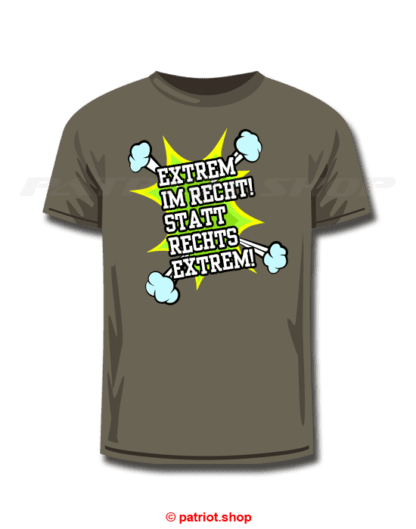 T-Shirt <br><b>EXTREM <br>IM RECHT!</b> - Image 5