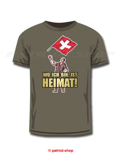 T-Shirt <br><b>WO ICH BIN, IST <br>HEIMAT!</b> - Image 5