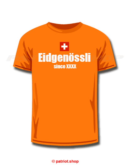 T-Shirt Kinder <br><b>CH <br>Eidgenössli <br>since Dein Geburtsjahr</b> - Image 14