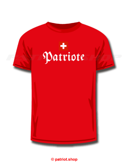T-Shirt Kinder <br><b>CH <br>Patriote </b> - Image 3