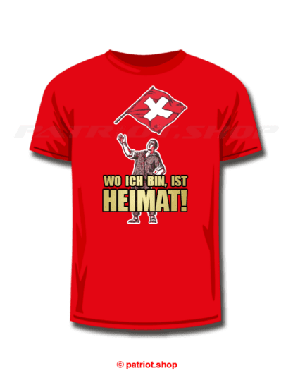 T-Shirt <br><b>WO ICH BIN, IST <br>HEIMAT!</b> - Image 4