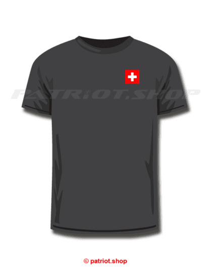 T-Shirt Kinder <br><b>CH Kreuz klein <br>seitlich</b> - Image 3