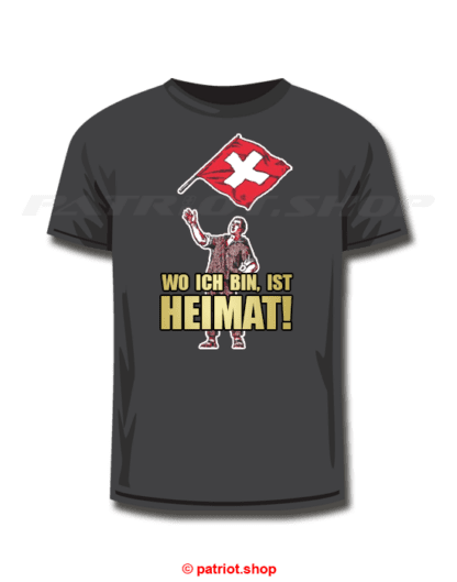 T-Shirt <br><b>WO ICH BIN, IST <br>HEIMAT!</b>
