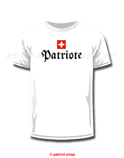 T-Shirt Kinder <br><b>CH <br>Patriote </b> - Image 2