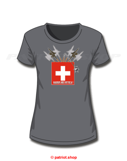 T-Shirt Girl <br><b>HARUS HELVETICA!</b> - Image 2