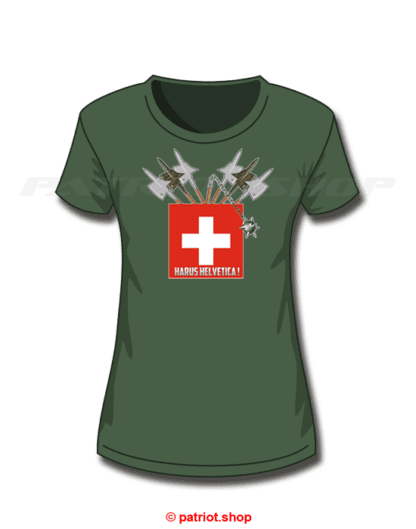 T-Shirt Girl <br><b>HARUS HELVETICA!</b> - Image 6