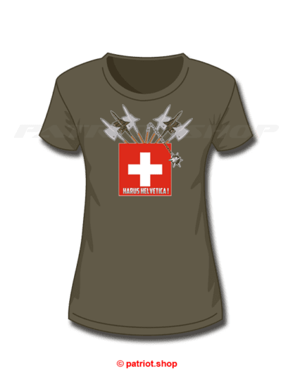 T-Shirt Girl <br><b>HARUS HELVETICA!</b> - Image 5