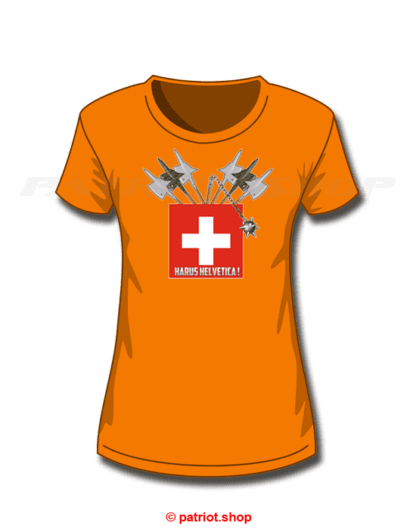 T-Shirt Girl <br><b>HARUS HELVETICA!</b> - Image 7