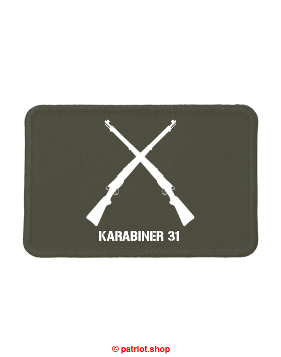 Patch <br><b>KARABINER 31 </b><br>gekreuzt