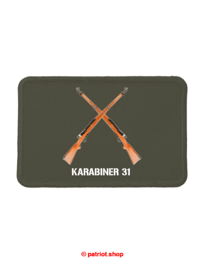 Patch <br><b>KARABINER 31 real </b><br>gekreuzt