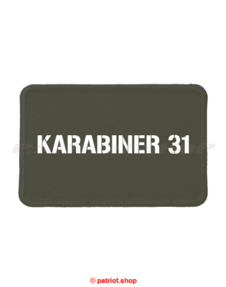 Patch <br><b>KARABINER 31</b>