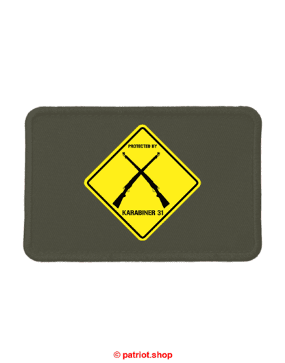 Patch <br><b>PROTECTED BY <br>KARABINER 31</b>