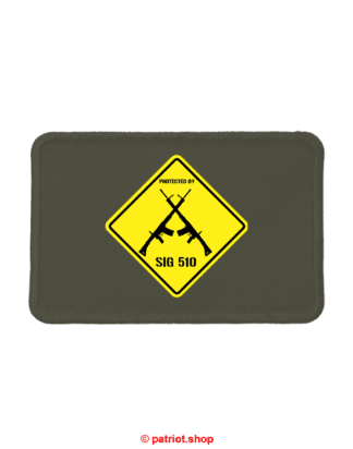 Patch <br><b>PROTECTED BY <br>SIG 510</b>