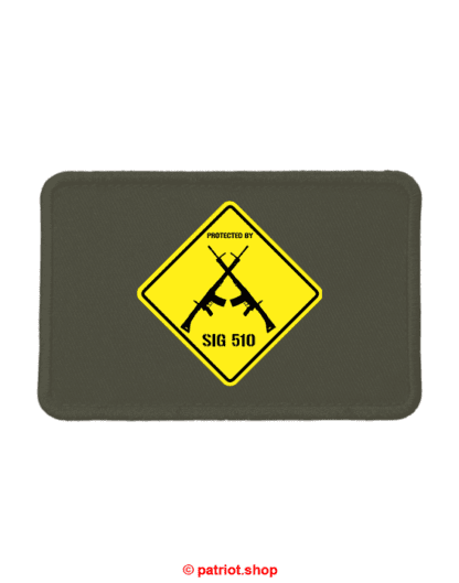 Patch <br><b>PROTECTED BY <br>SIG 510</b>