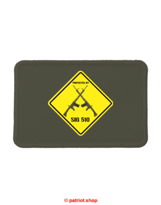 Patch <br><b>PROTECTED BY <br>SIG 510 real</b>