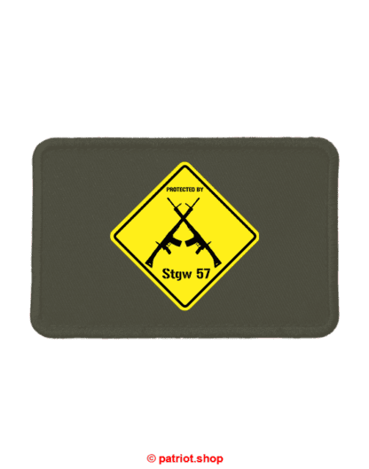 Patch <br><b>PROTECTED BY <br>Stgw 57</b>