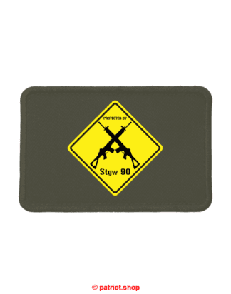 Patch <br><b>PROTECTED BY <br>Stgw 90</b>
