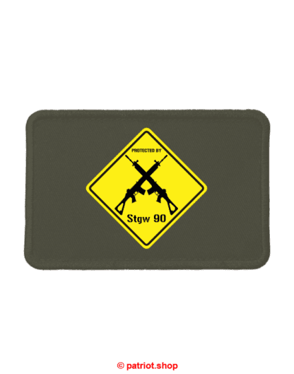 Patch <br><b>PROTECTED BY <br>Stgw 90</b>