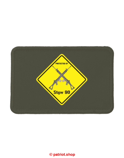 Patch <br><b>PROTECTED BY <br>Stgw 90 real</b>