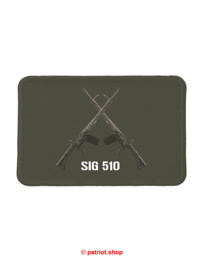 Patch <br><b>SIG 510 real </b><br>gekreuzt