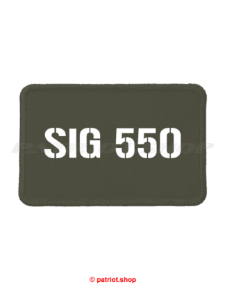 Patch <br><b>SIG 550</b>