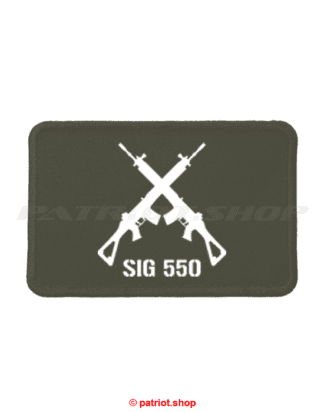 Patch <br><b>SIG 550 </b><br>gekreuzt