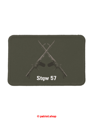 Patch <br><b>Stgw 57 real </b><br>gekreuzt