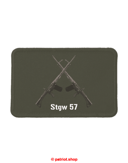 Patch <br><b>Stgw 57 real </b><br>gekreuzt