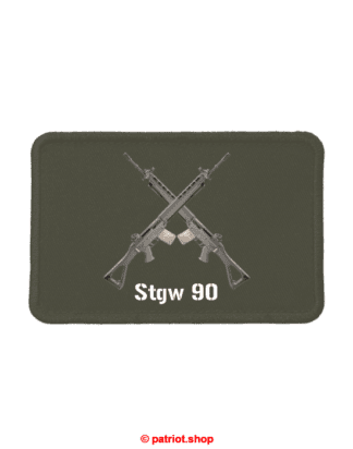 Patch <br><b>Stgw 90 real </b><br>gekreuzt