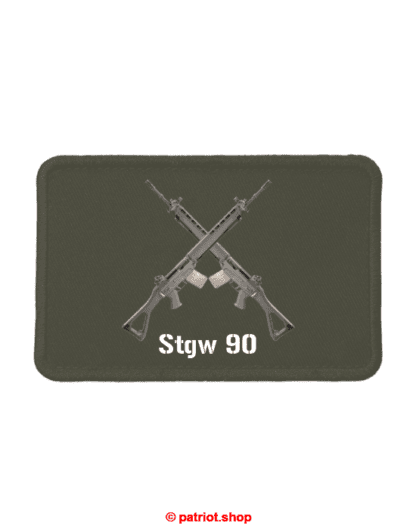Patch <br><b>Stgw 90 real </b><br>gekreuzt