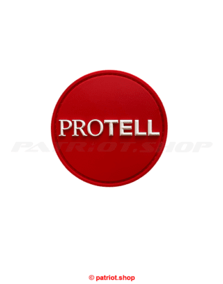 PROTELL <br>Patch <br><b>Logo Schriftzug </b><br>PVC Rund