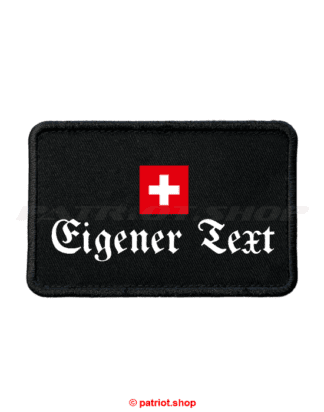 Patch <br><b>CH <br>Eigener Text</b>