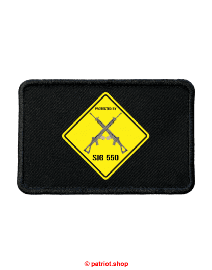 Patch <br><b>PROTECTED BY <br>SIG 550 real</b> - Image 2