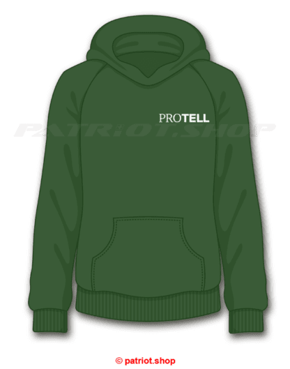 PROTELL <br>Hoodie <br> <b>Logo Schriftzug </b><br>seitlich - Image 8