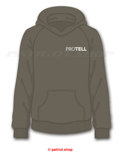 PROTELL <br>Hoodie <br> <b>Logo Schriftzug </b><br>seitlich - Image 7