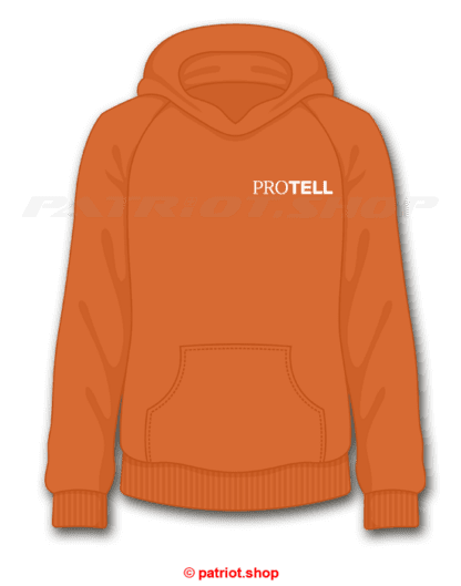 PROTELL <br>Hoodie <br> <b>Logo Schriftzug </b><br>seitlich - Image 9