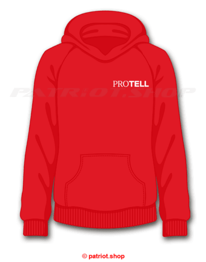 PROTELL <br>Hoodie <br> <b>Logo Schriftzug </b><br>seitlich - Image 6