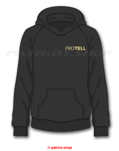 PROTELL <br>Hoodie <br> <b>Logo Schriftzug </b><br>seitlich - Image 2